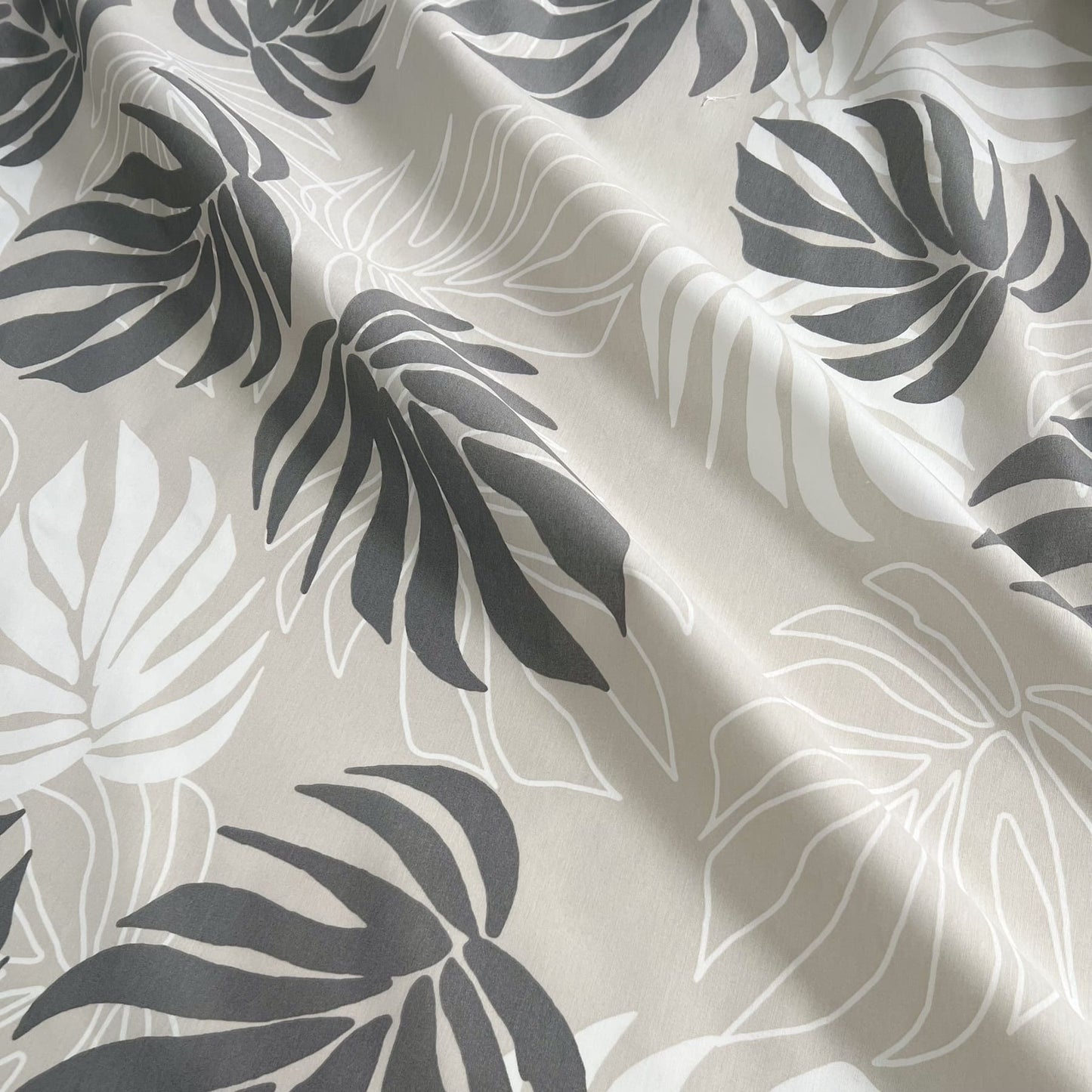 Percalito Hoja Bicolor Beige 140h