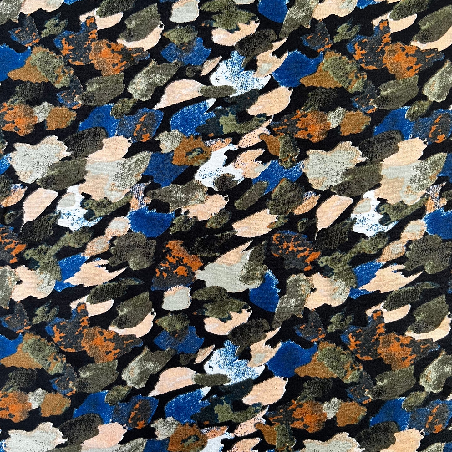 Saten Pincelada Azul