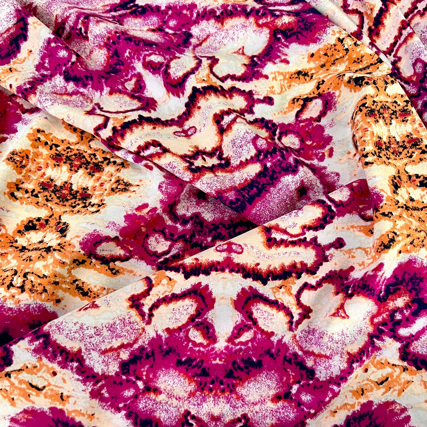 Gasa Stretch Batik Rosa