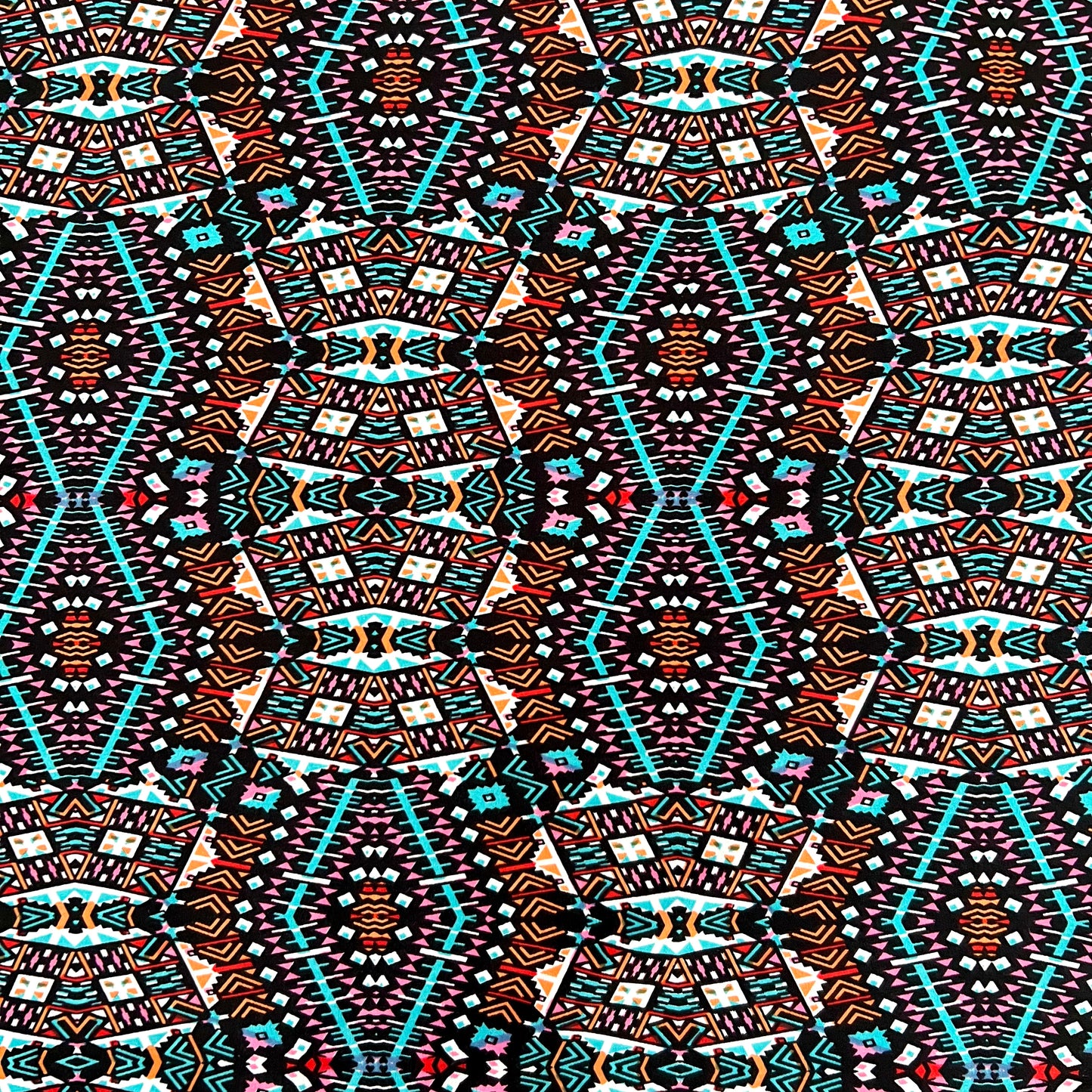 Gasa Stretch Tribal Marrón