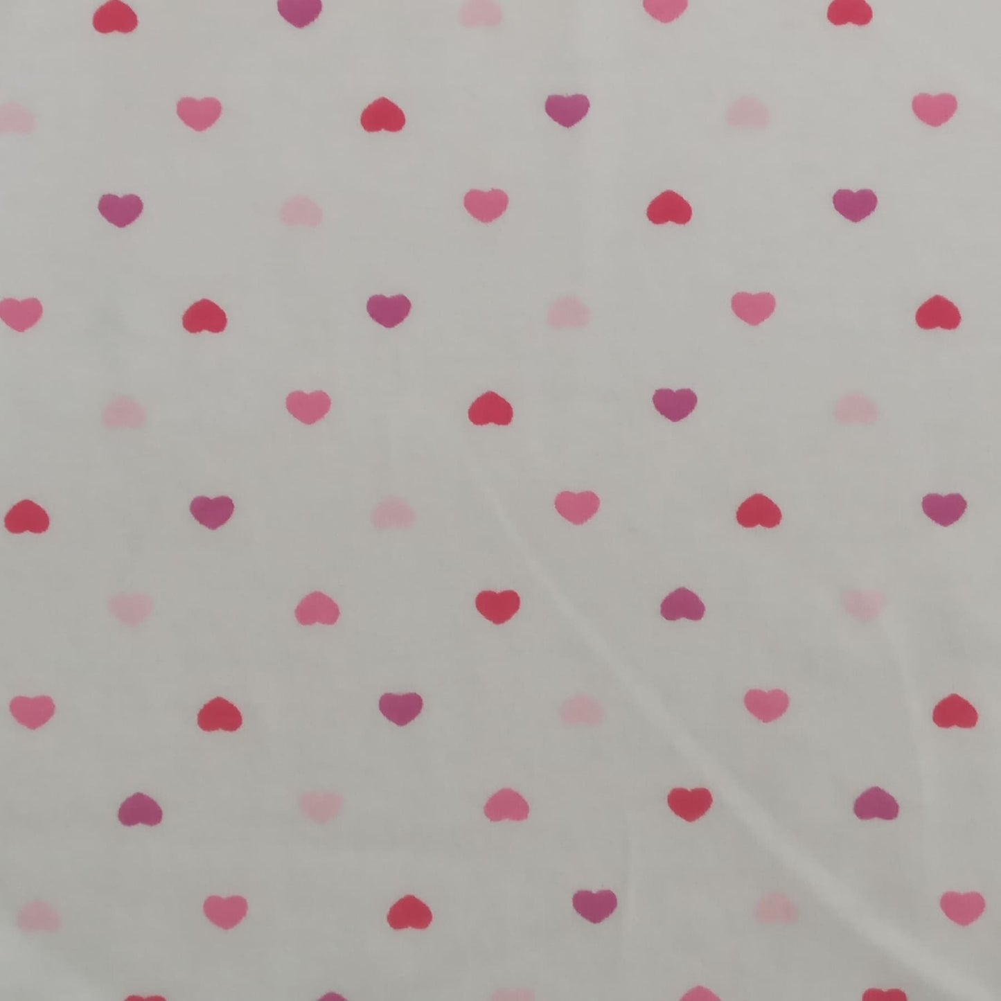 Jersey 30/1 Corazones Rosa