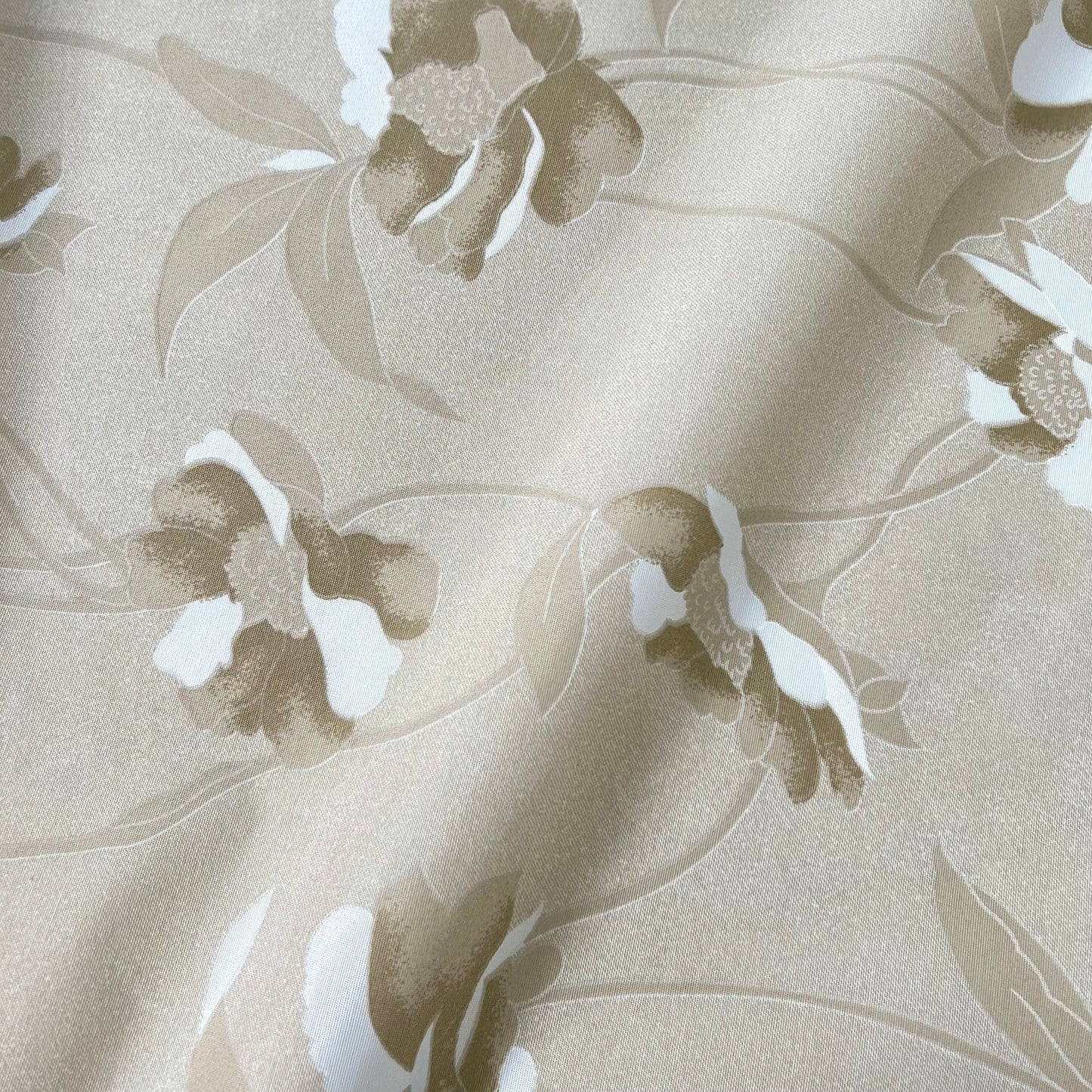 Colchonero Flores Beige