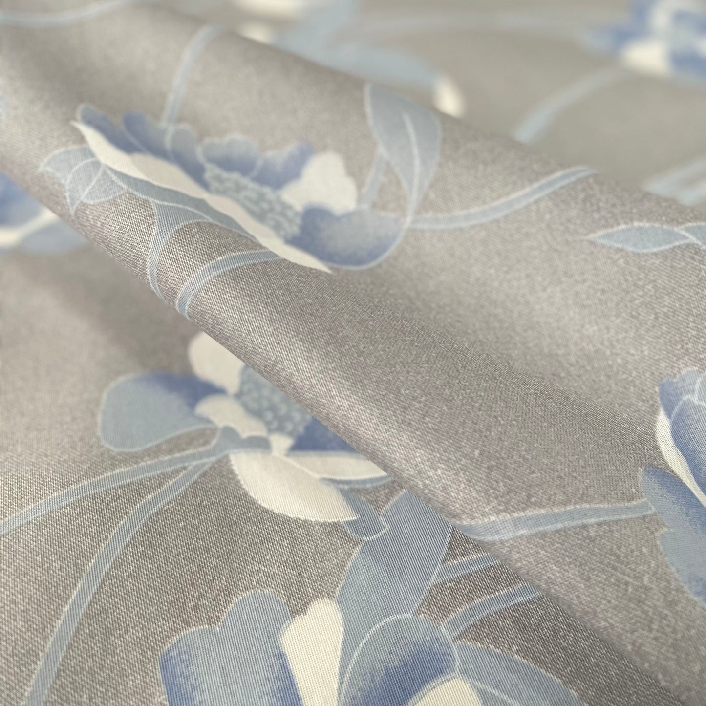 Colchonero Flores Gris