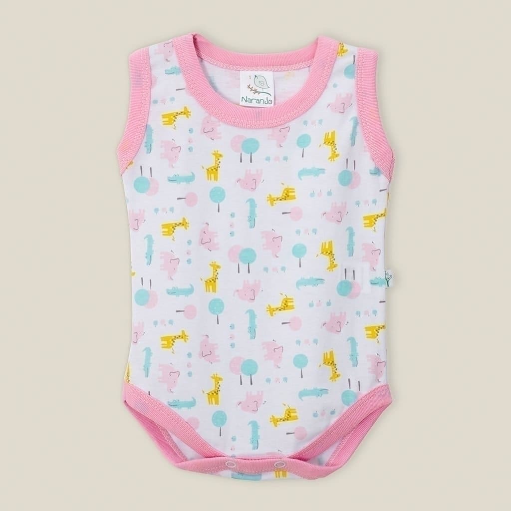 Body Musculosa Zoo Rosa