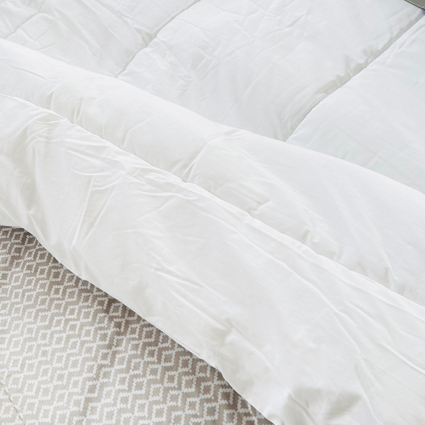 Acolchado Blanco 2 y 1/2 pl.