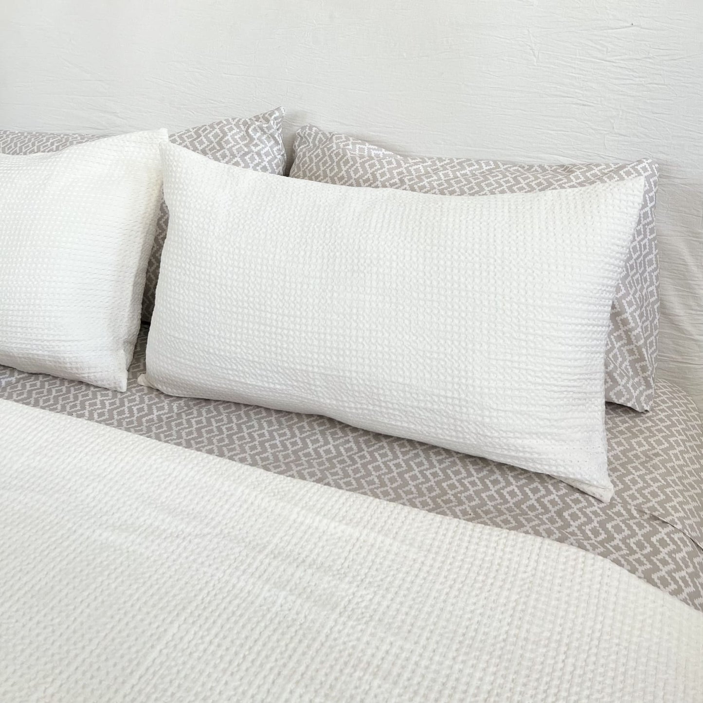 Funda Nido de Abeja Crudo