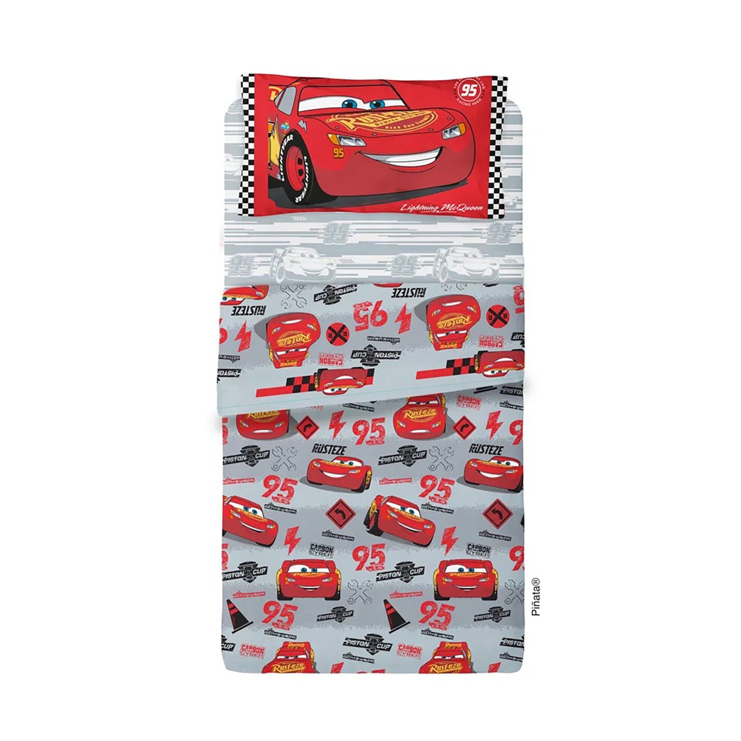 Sábanas Cars 1 y 1/2 pl.