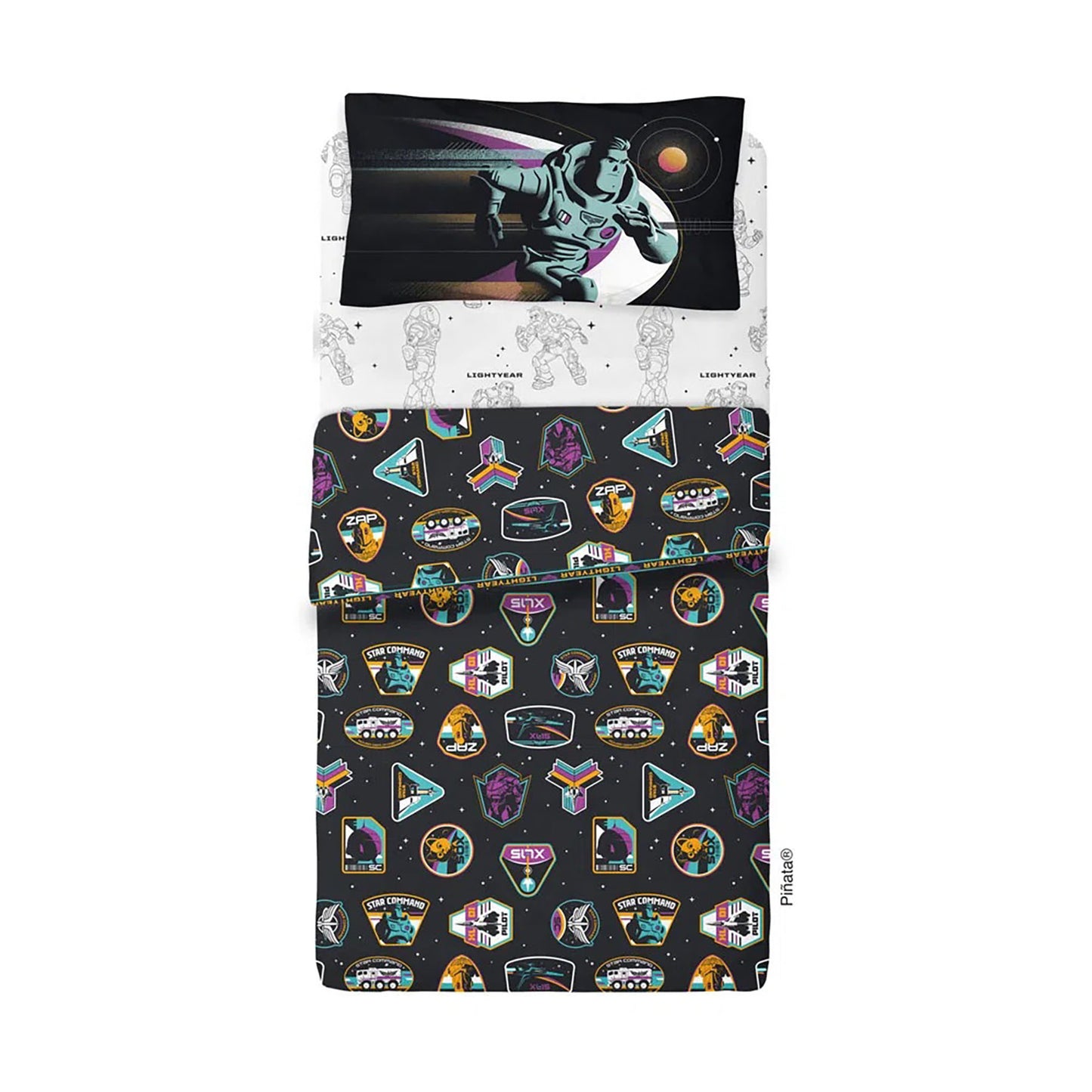 Sábanas Lightyear 1 y 1/2 pl.