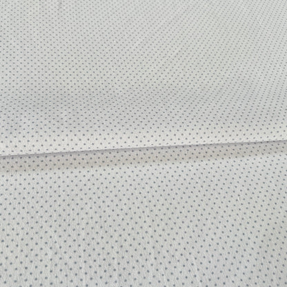 Interlock 30/1 Puntitos Gris