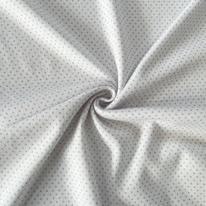 Interlock 30/1 Puntitos Gris