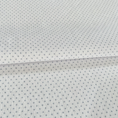 Interlock 30/1 Puntitos Gris