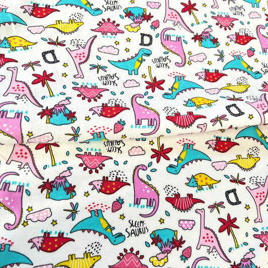Interlock 30/1 Spleepysaurus Rosa