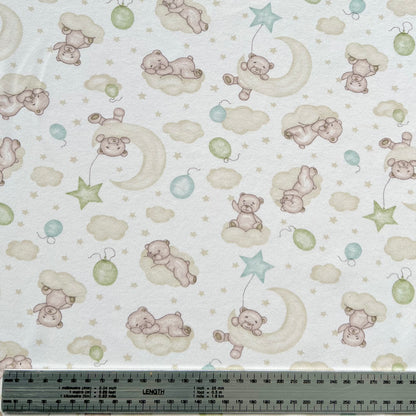 Interlock 30/1 Ositos Dream Fondo Blanco