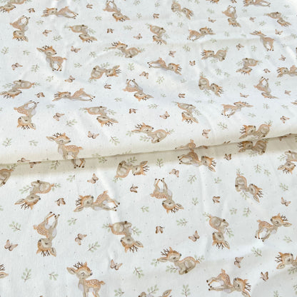 Interlock 30/1 Ciervo Bebé Natural