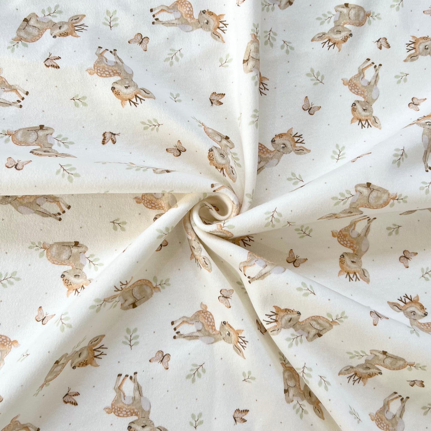 Interlock 30/1 Ciervo Bebé Natural