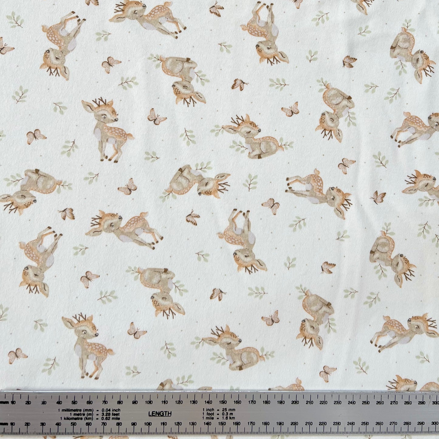 Interlock 30/1 Ciervo Bebé Natural