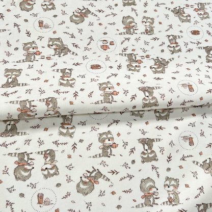 Interlock 30/1 Mapaches Beige