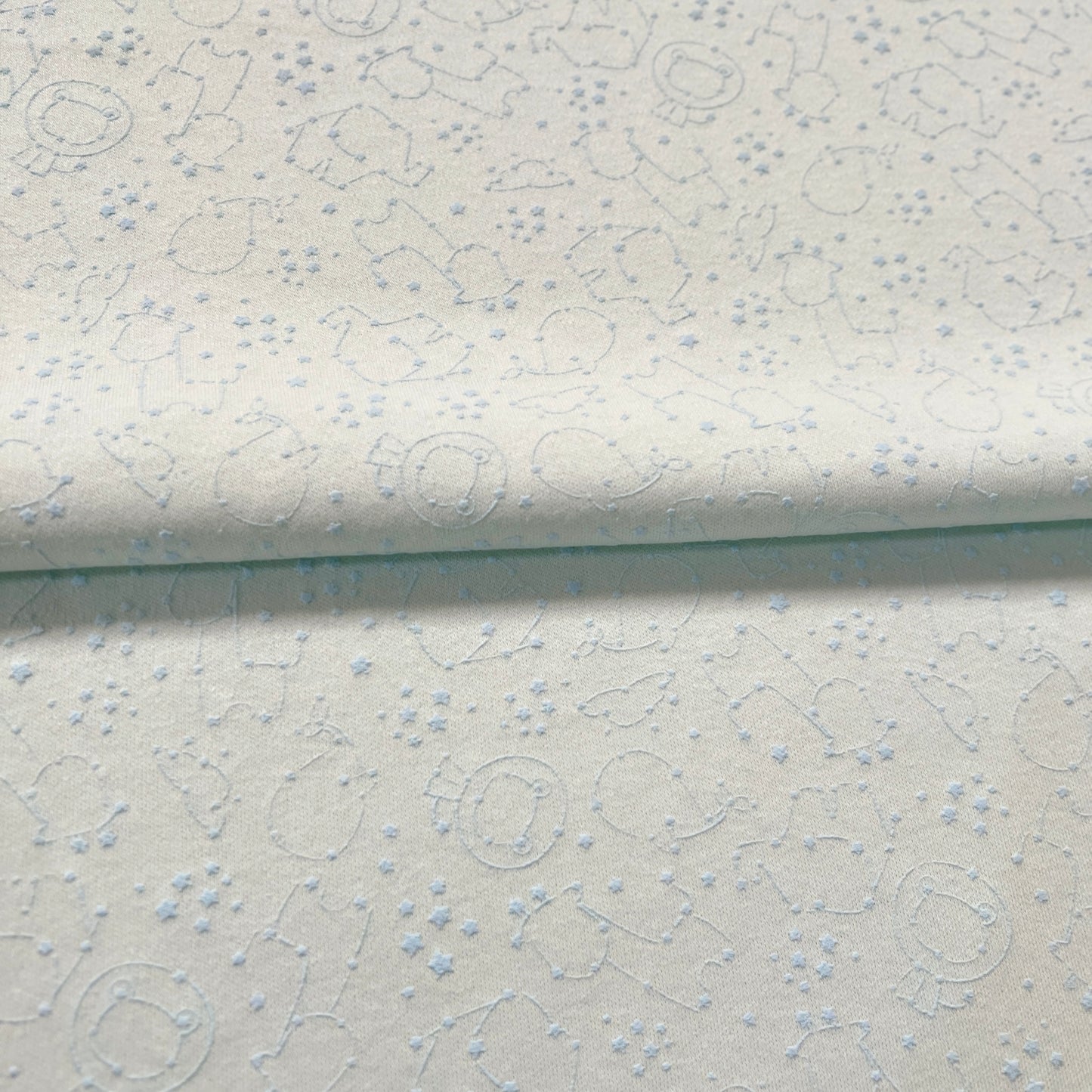Interlock 30/1 Constelación Celeste con Relieve