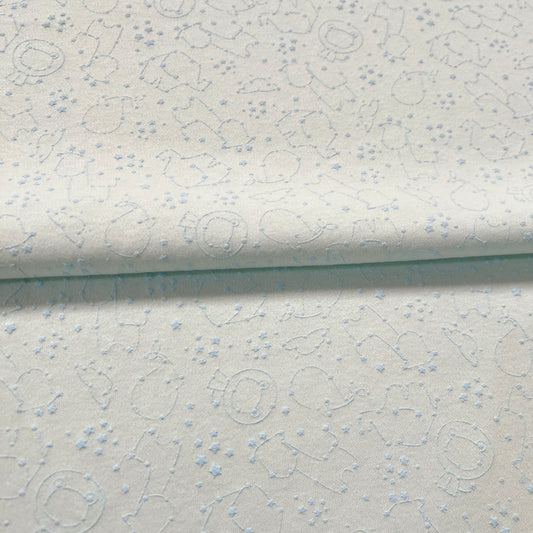 Interlock 30/1 Constelación Celeste con Relieve