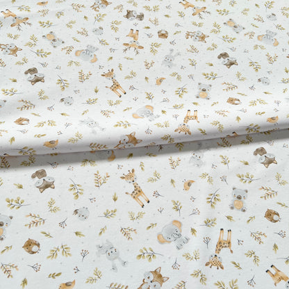 Interlock 30/1 Animalitos Cute Beige