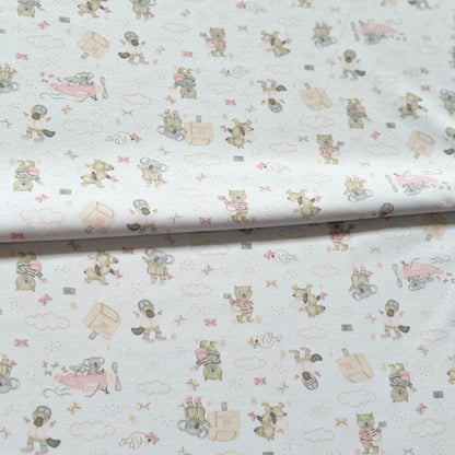 Interlock 30/1 Correo Rosa