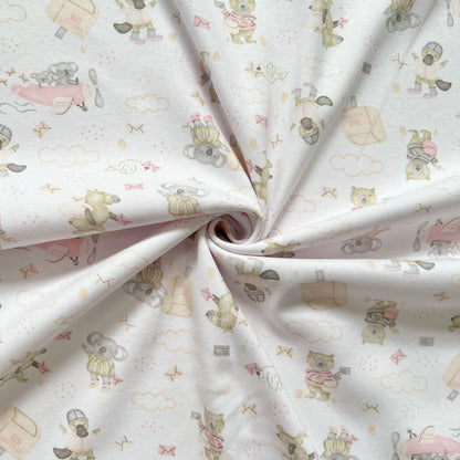 Interlock 30/1 Correo Rosa