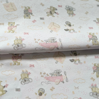 Interlock 30/1 Correo Rosa