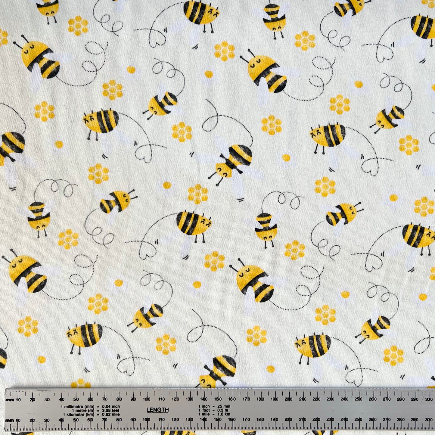 Interlock 30/1 Abejitas Natural