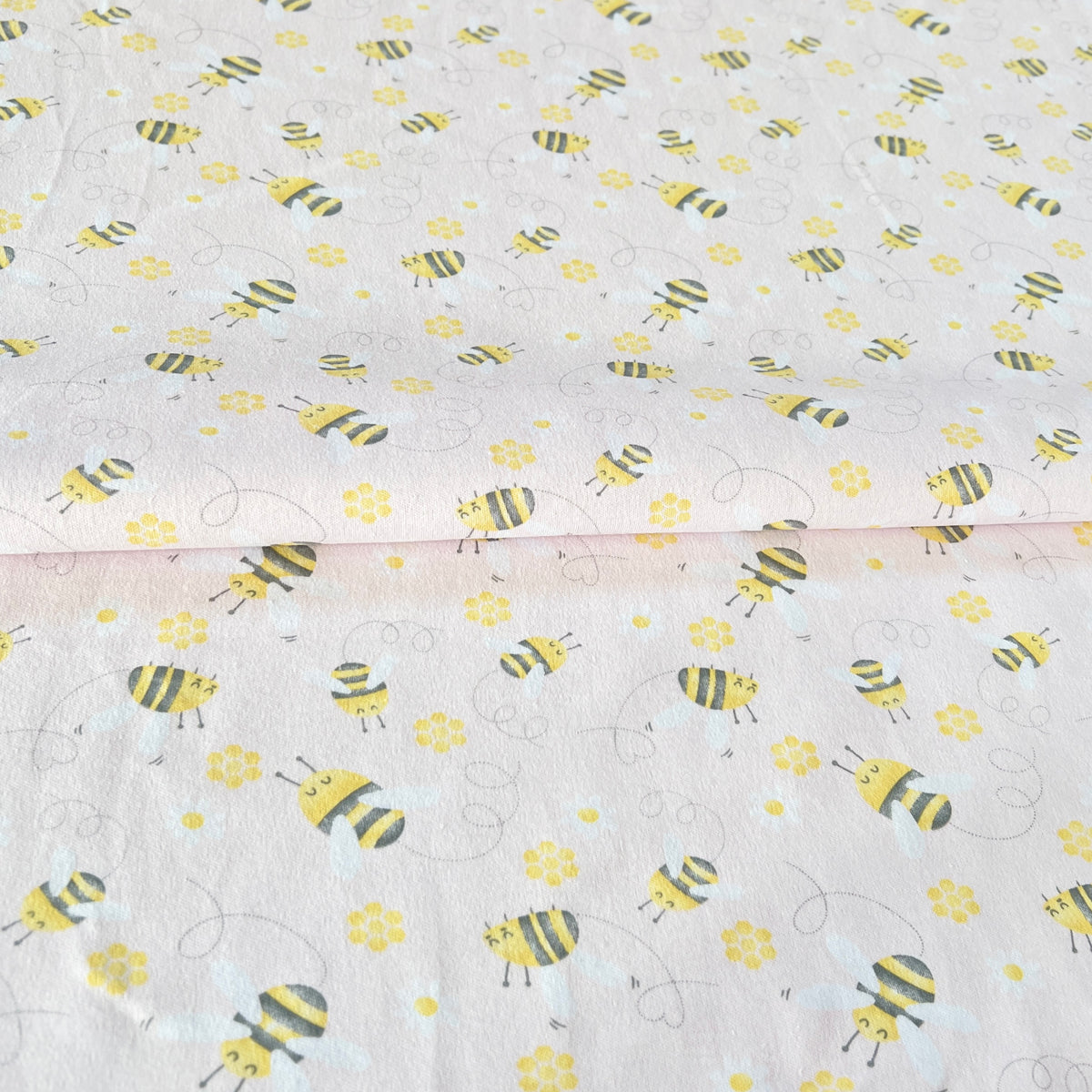 Interlock 30/1 Abejita Rosa Pastel