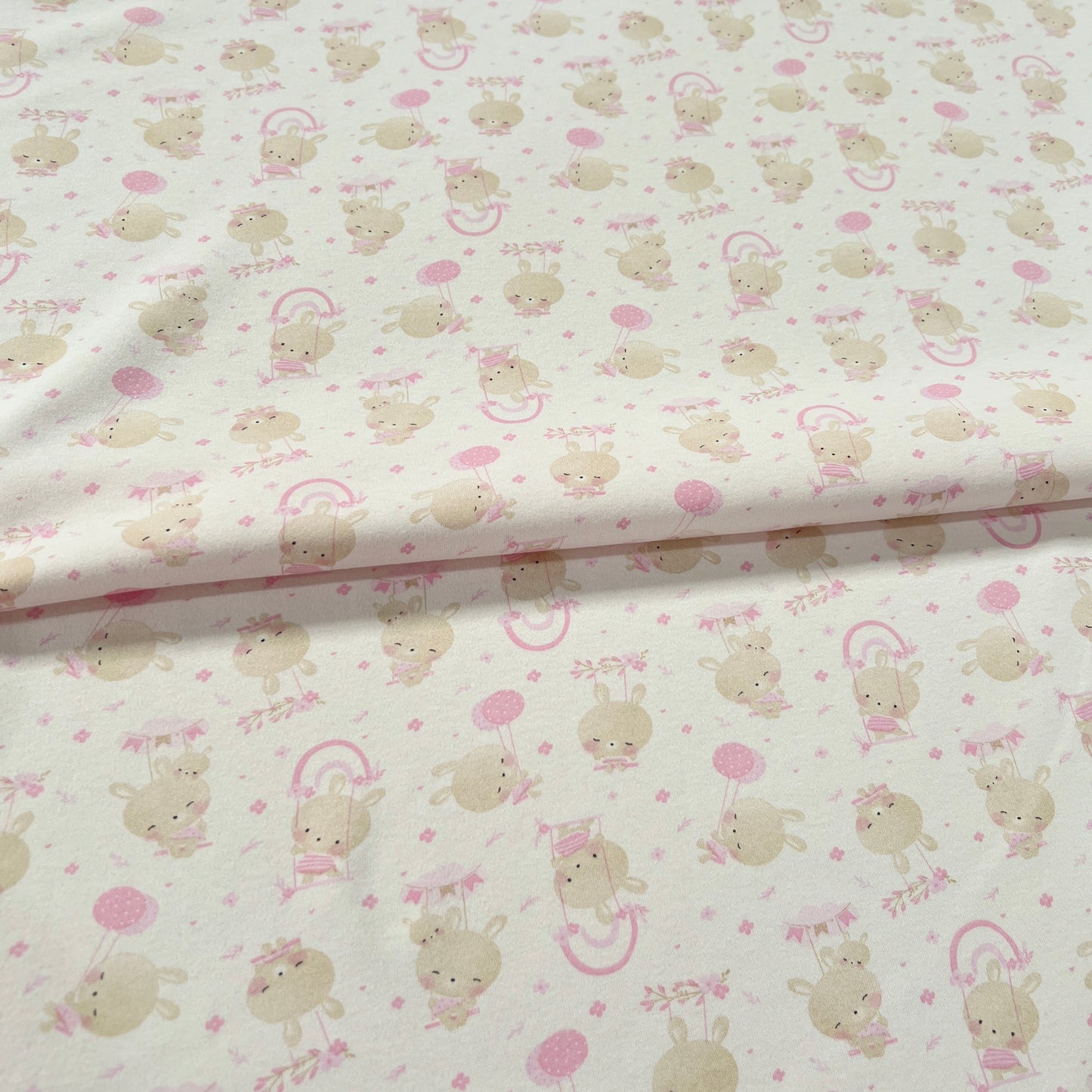 Interlock 30/1 Bunnys Rosa