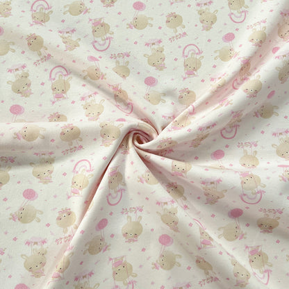 Interlock 30/1 Bunnys Rosa
