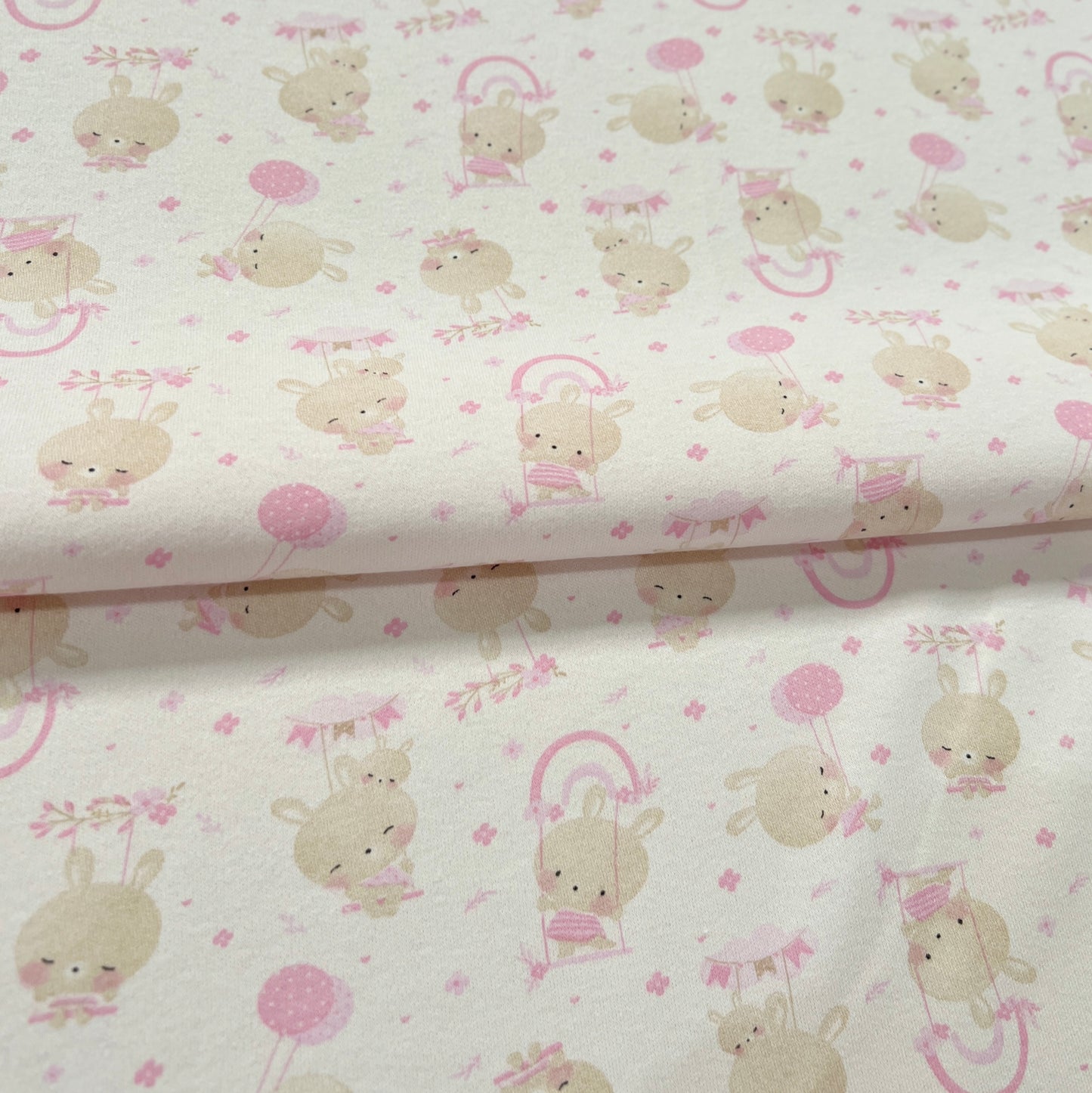 Interlock 30/1 Bunnys Rosa