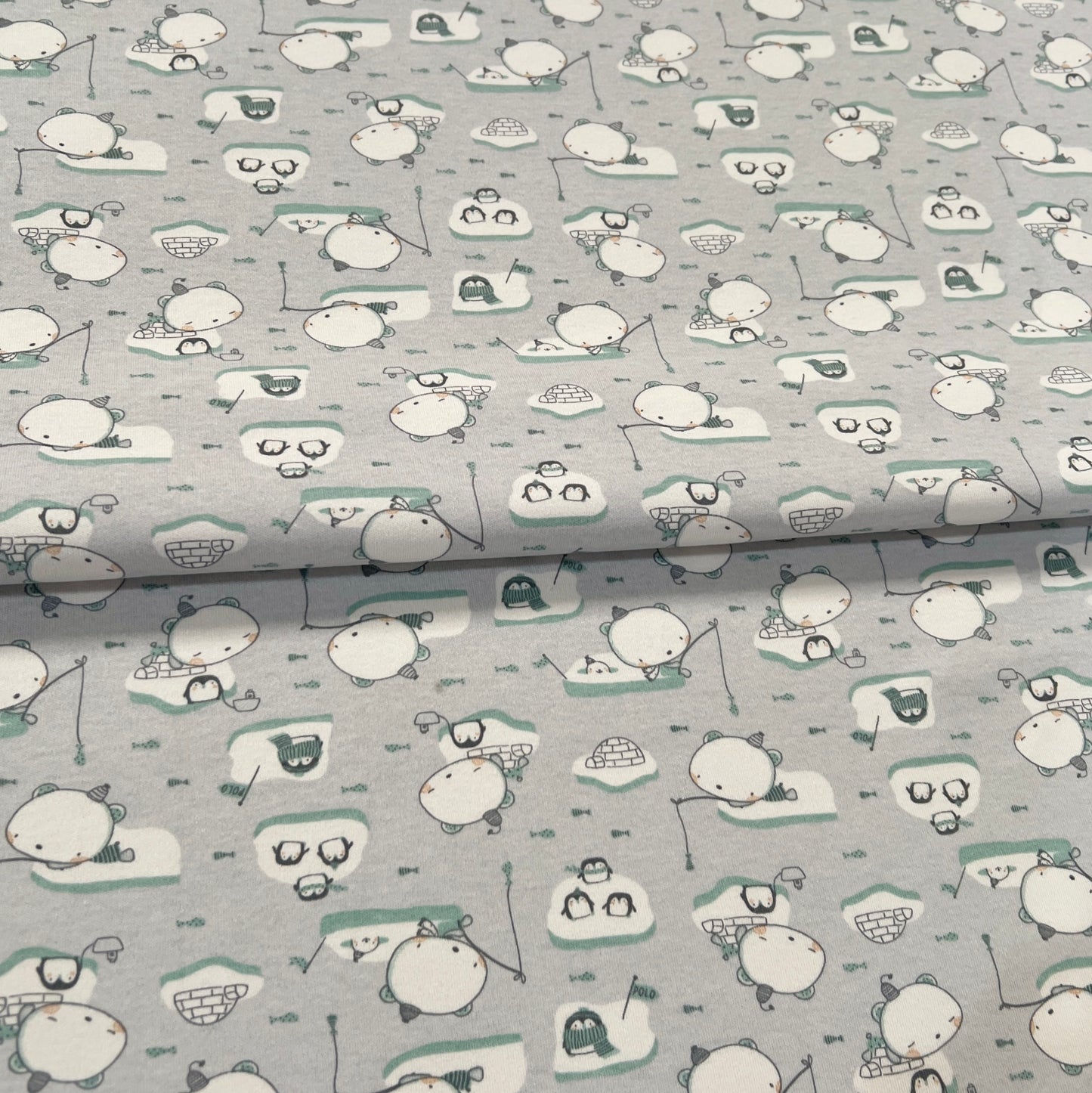 Interlock 30/1 Igloo Gris