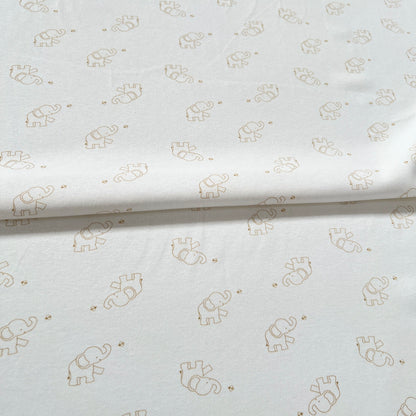 Interlock 30/1 Elephant Beige