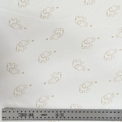 Interlock 30/1 Elephant Beige