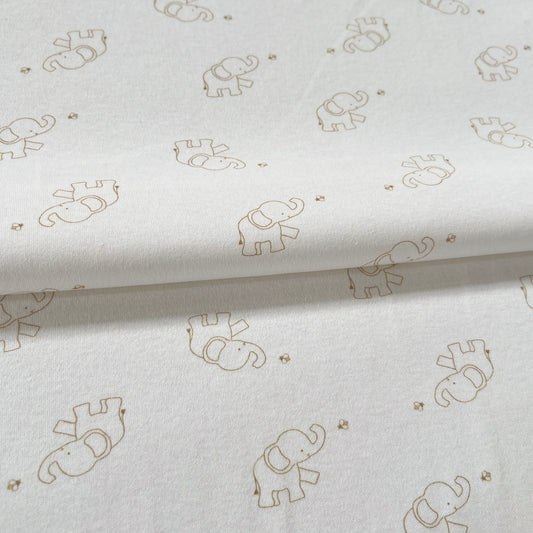 Interlock 30/1 Elephant Beige