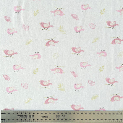 Interlock 30/1 Pajaritos Rosa