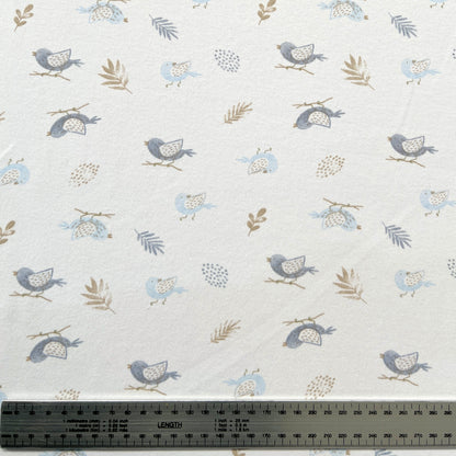 Interlock 30/1 Pajaritos Celeste