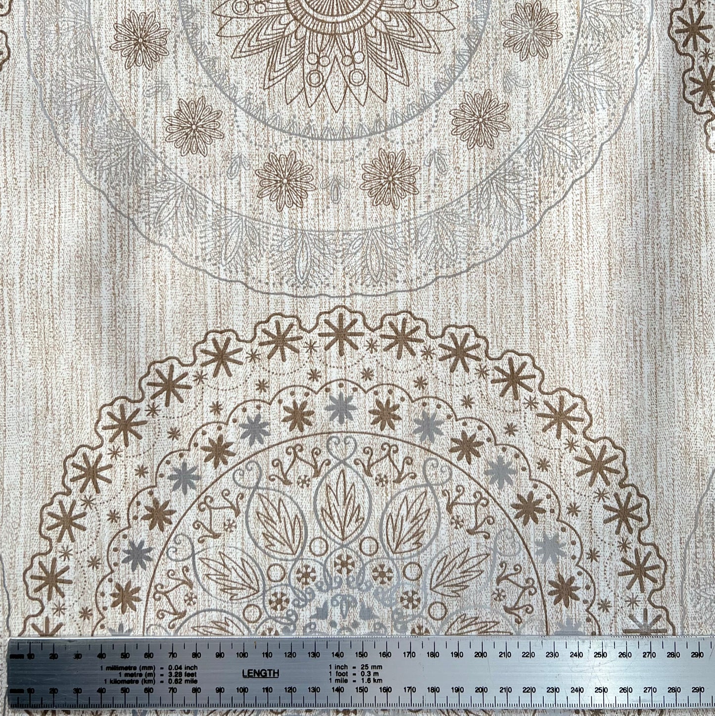 Mantelería Premium Mandala Beige