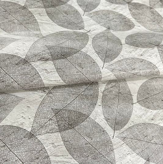 Mantelería Premium Hojas Gris