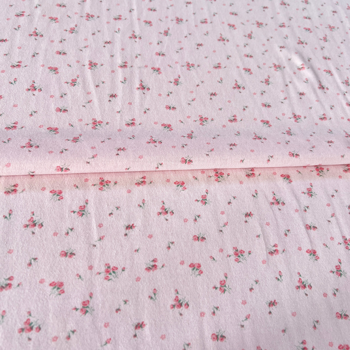 Jersey 30/1 Flowers Rosa