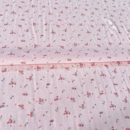 Jersey 30/1 Flowers Rosa