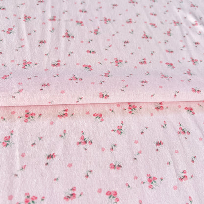 Jersey 30/1 Flowers Rosa