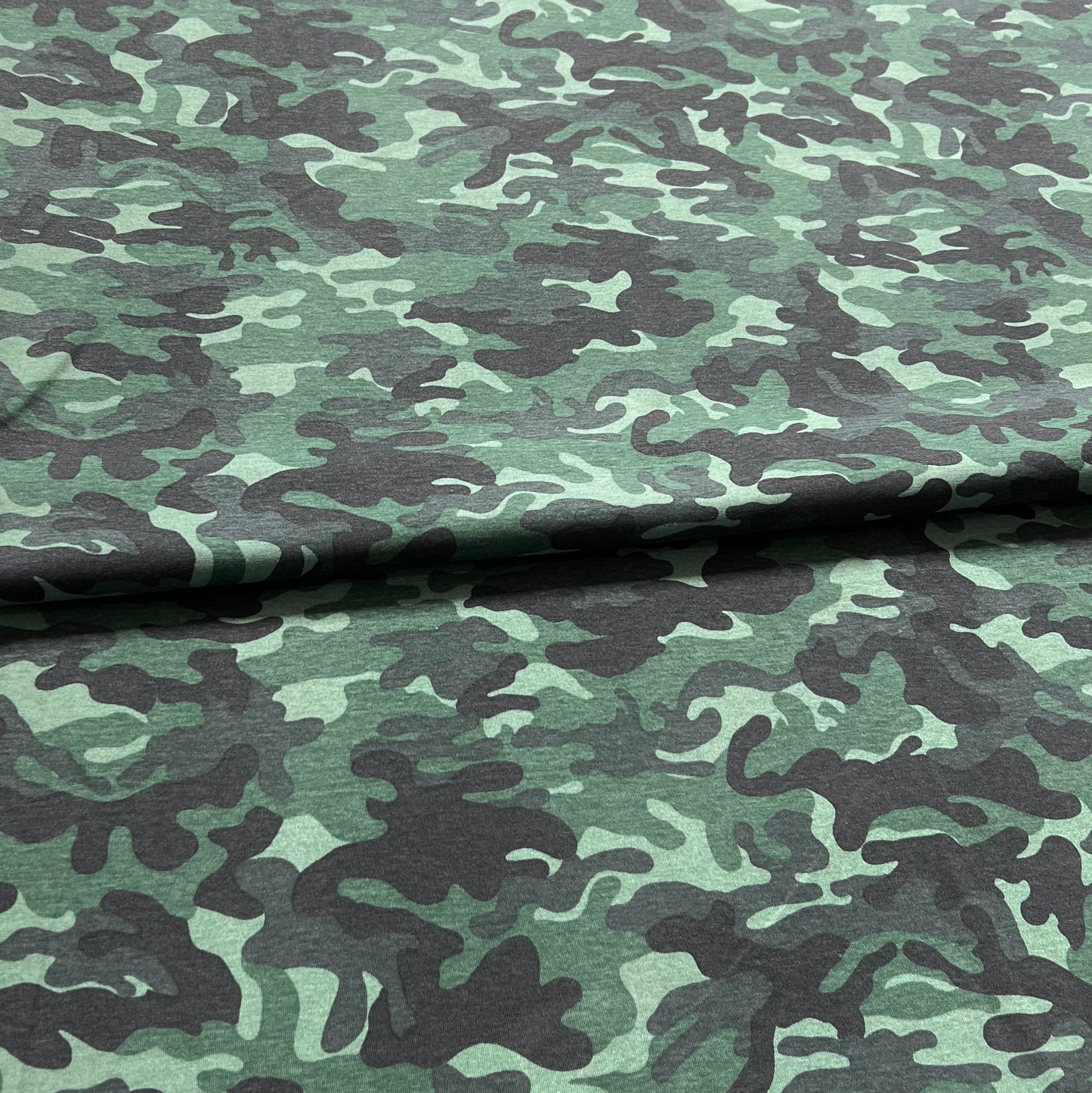 Jersey 30/1 Camuflado Verde