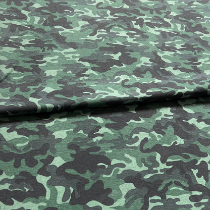 Jersey 30/1 Camuflado Verde