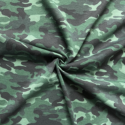 Jersey 30/1 Camuflado Verde