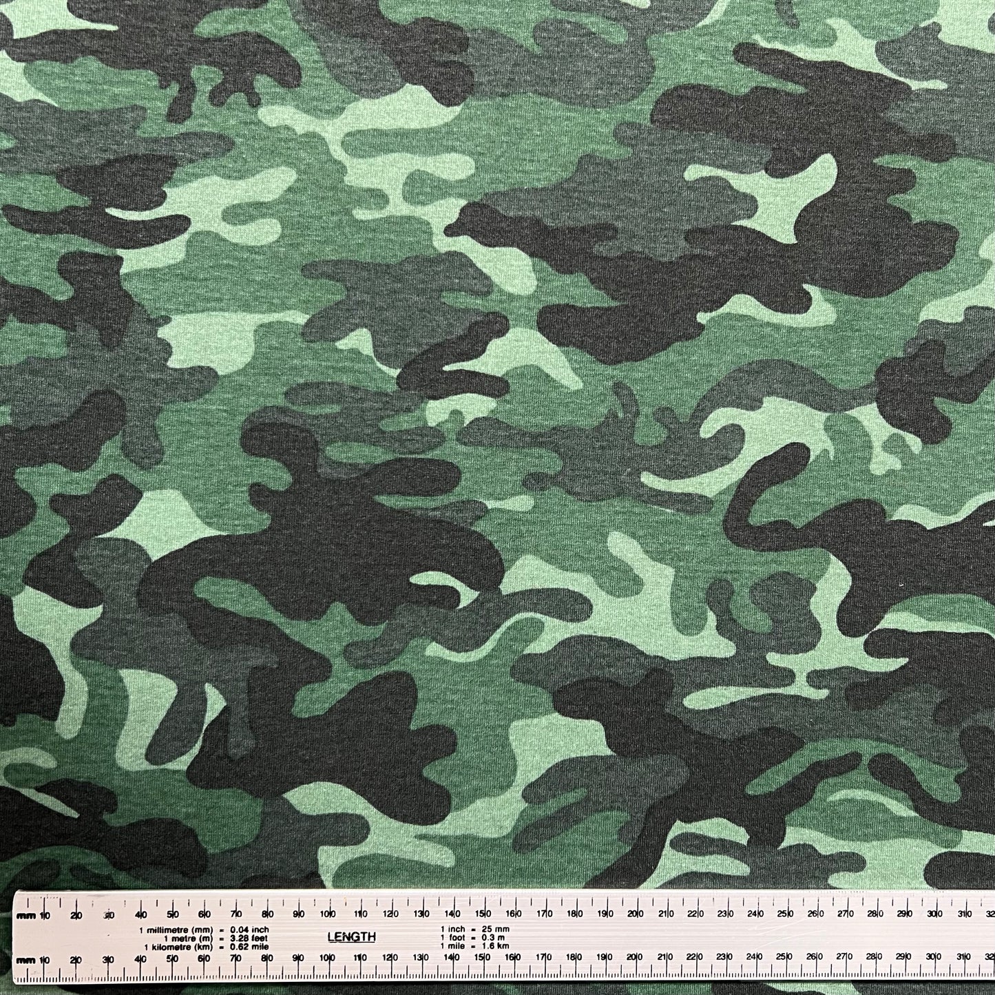 Jersey 30/1 Camuflado Verde