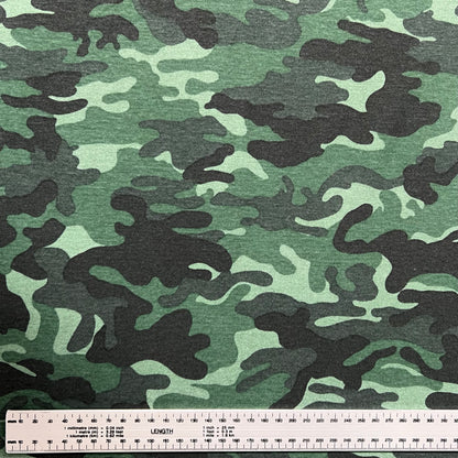 Jersey 30/1 Camuflado Verde