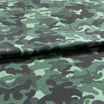 Jersey 30/1 Camuflado Verde
