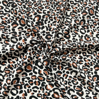 Jersey 30/1 Animal Print Beige